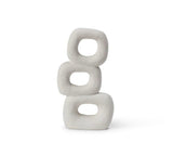 Balanced white stone ornament - Living Room Accessories - Laura James