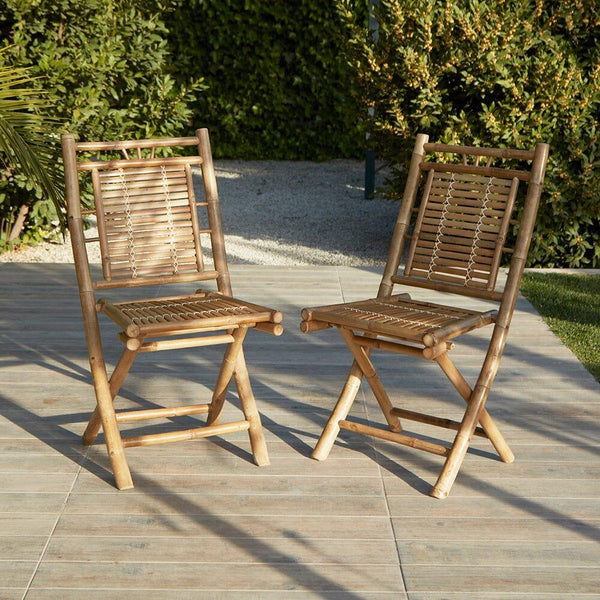 Bamboo folding chairs sale