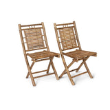 Lila Bamboo Folding Garden Chair - Laura James