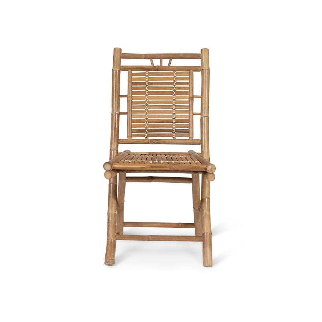 Lila Bamboo Folding Garden Chair - Laura James