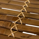Lila Bamboo Square Folding Table 70cm - Laura James