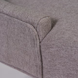 Louis dining chairs - set of 2 - grey and dark wood - Laura James