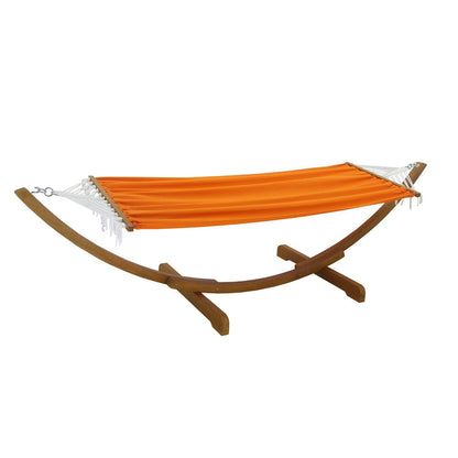 Lulu hammock - solid wood - orange - Laura James