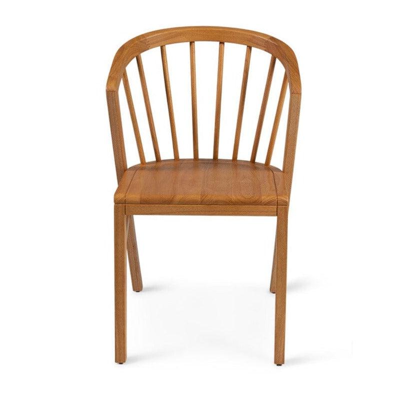 Oak Wooden Spindle Dining Chairs - Laura James