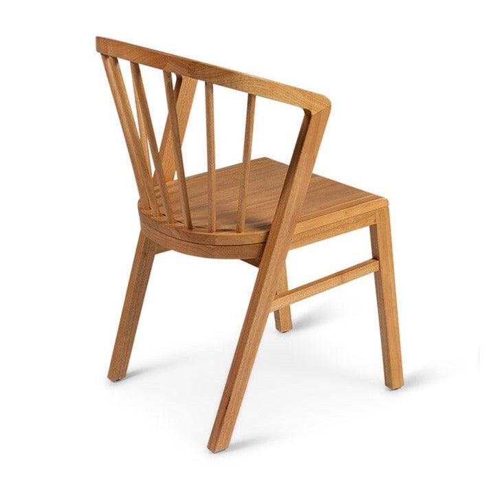 Oak Wooden Spindle Dining Chairs - Laura James