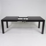 Magnus extendable dining table - black