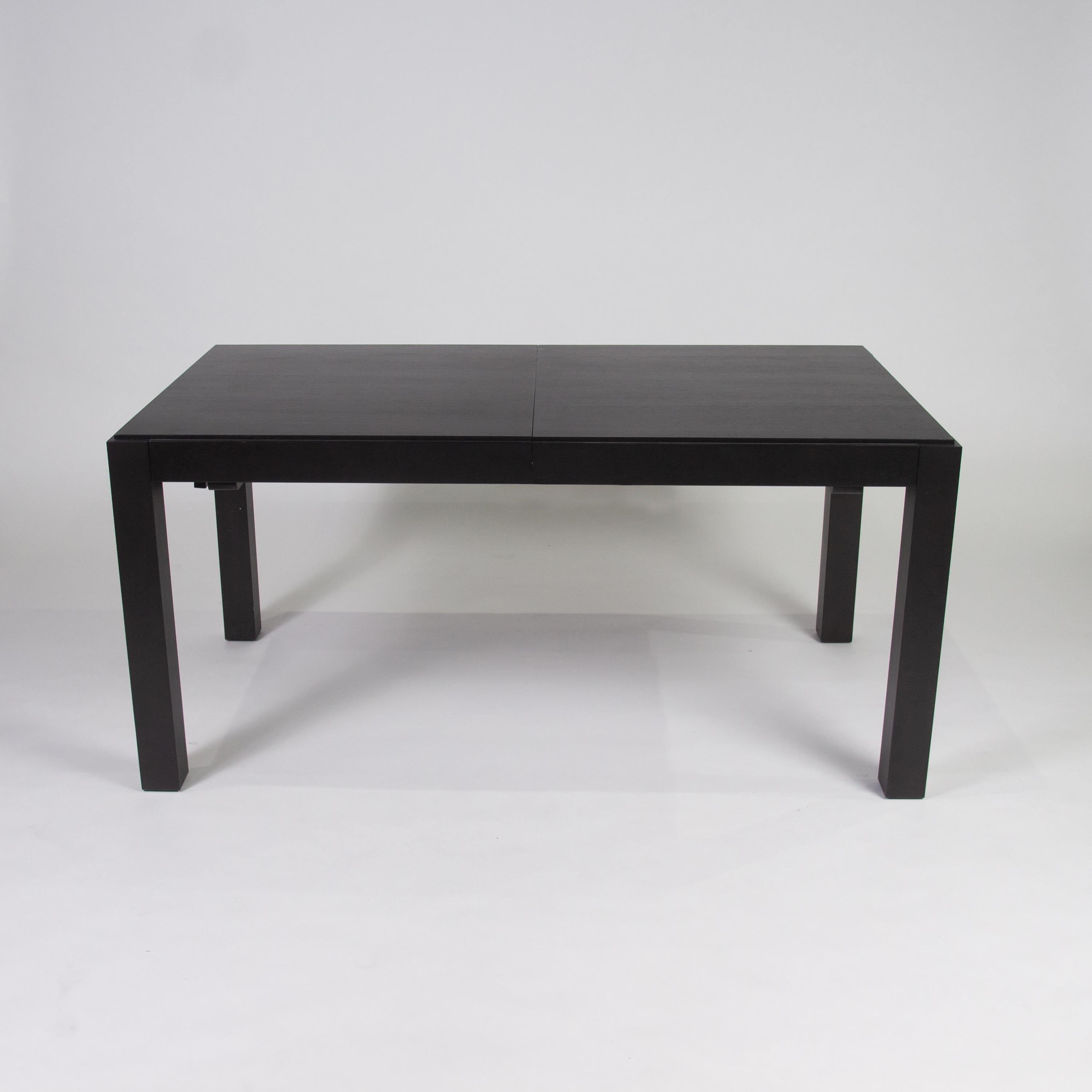 Small black wooden table discount