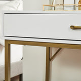 Marie small desk - white - Laura James