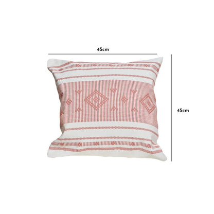 Red Aztec Cushion Cover