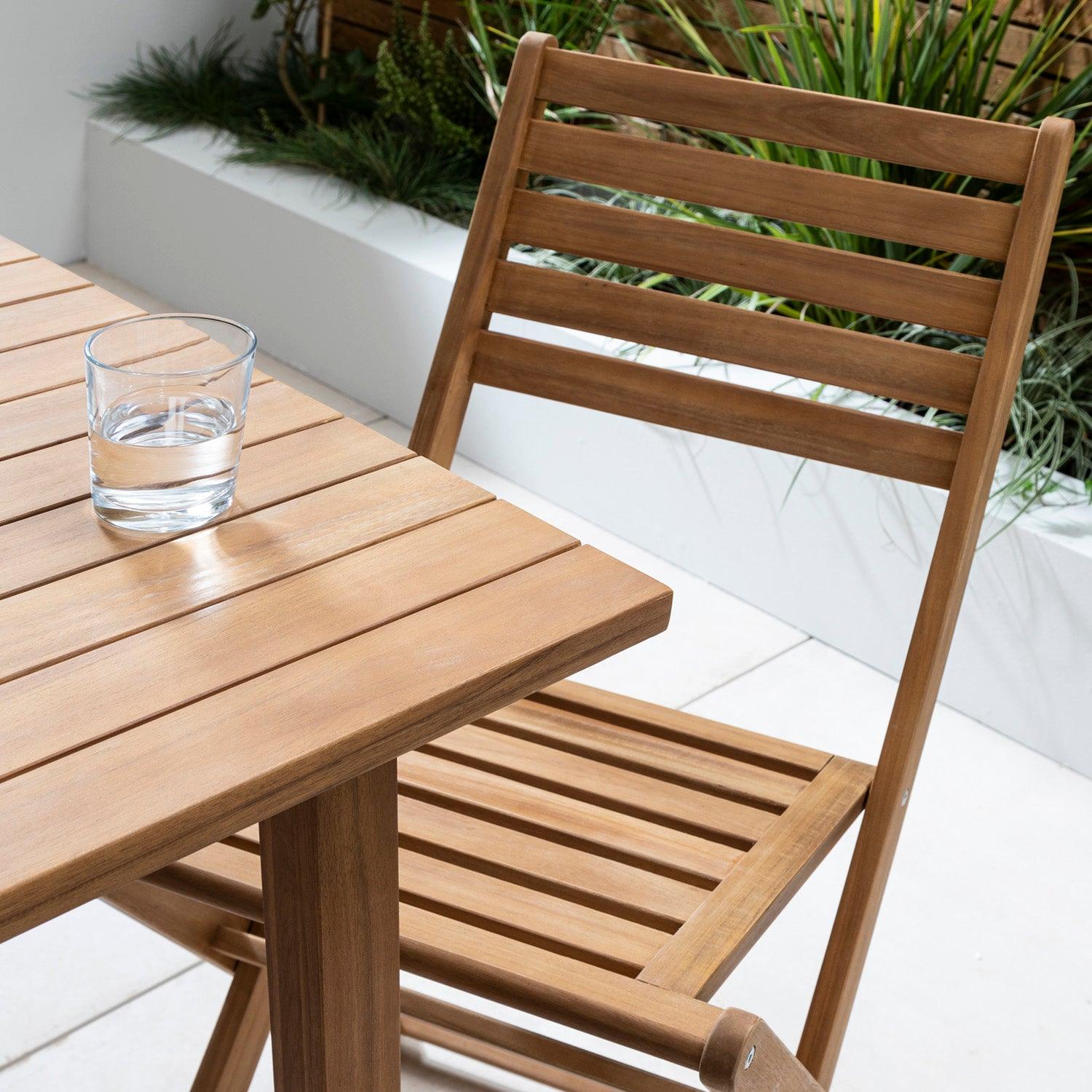 Outdoor timber chairs hotsell