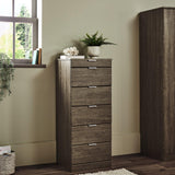 OUTLET Ayla tallboy - dark oak - Laura James