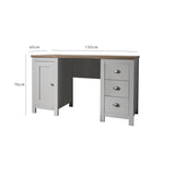 Grey Desk - Bampton - Laura James