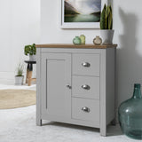 OUTLET - Bampton Sideboard 1 Door Grey - Laura James