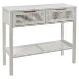 Outlet - Charlie Console Table - White - Laura James