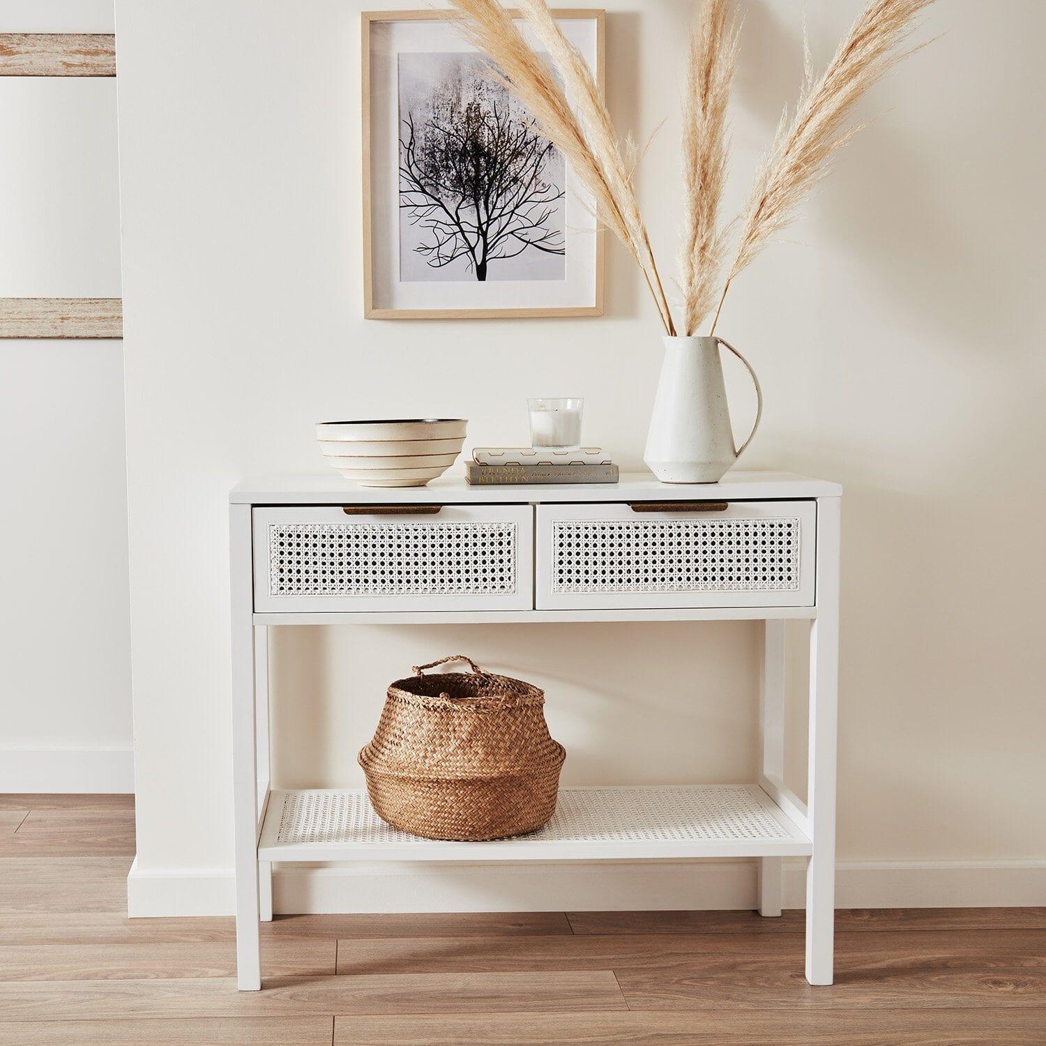 White console table under $100 discount