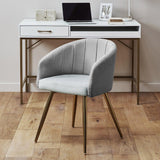 Duri Light Grey Dining Chair - Laura James