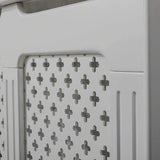 Edith radiator cover - grey - adjustable - Laura James