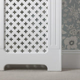 OUTLET-Edith radiator cover - white - adjustable - Laura James