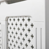 OUTLET-Edith radiator cover - white - adjustable - Laura James