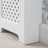 OUTLET-Edith radiator cover - white - adjustable - Laura James