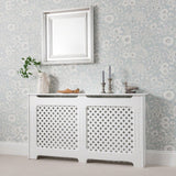 OUTLET - Edith radiator cover - white - large - Larua James