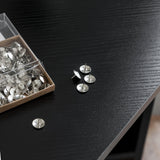 OUTLET-Essie Corner Desk Black - Laura James