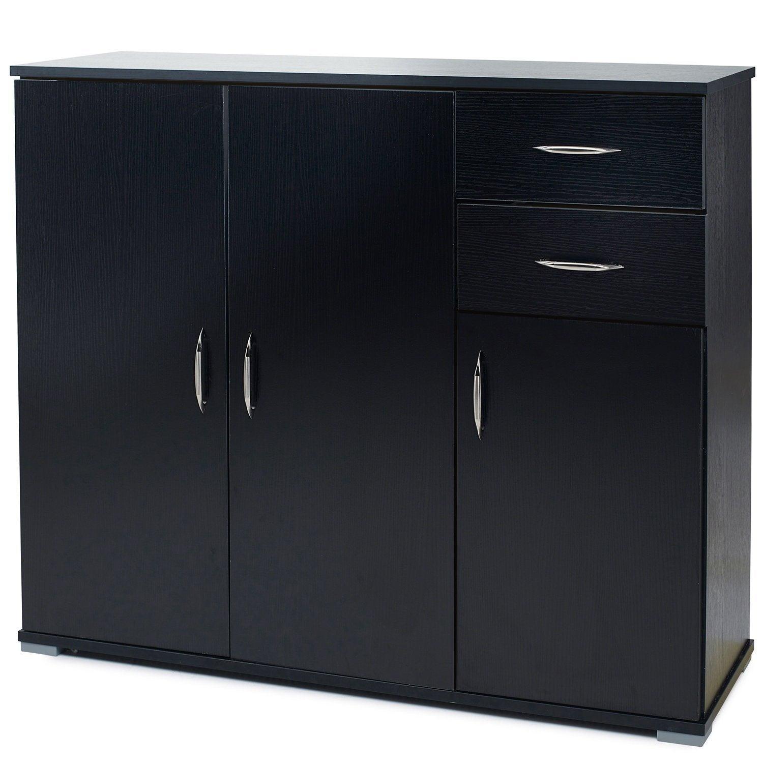 Outlet - Essie - Storage Cabinet - Home Office - Black