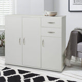 OUTLET-Essie 3 Door 2 Drawer Sideboard White - Laura James
