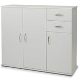 OUTLET-Essie 3 Door 2 Drawer Sideboard White - Laura James