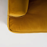 Frankie Yellow Velvet Sofa - Laura James