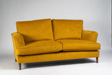 Frankie Yellow Velvet Sofa - Laura James