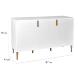 Gloria sideboard - white - Laura James