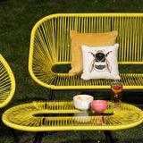 Hebee garden sofa set - yellow - Laura James
