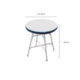 Hebe String Bistro Set - Navy Blue - Laura James