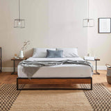 OUTLET-Heeley Metal and Wood bed King - Laura James