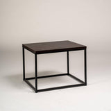 Jay side table - walnut and black - Laura James