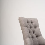 Outlet - Louis dining chairs - set of 2 - grey and light wood - Laura James