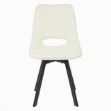 Outlet - Margot dining chairs - set of 2 - cream and black - Laura James