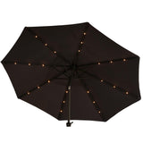 Outlet - Premium Round 2.7M Parasol - Grey - Laura James