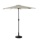 Outlet - Round 2.5M Parasol Cream - Laura James