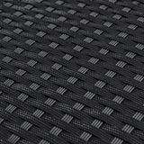 Serina premium sun lounger - black - rattan - Laura James