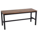 Outlet - Sheffield dining bench - industrial - Laura James