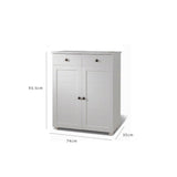 Outlet - Shoe Cabinet - Grey - Laura James
