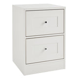 Outlet – Stevie Bedside Table - White - Laura James