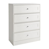 OUTLET Stevie Chest of Drawers - 4 Drawer - White - Laura James