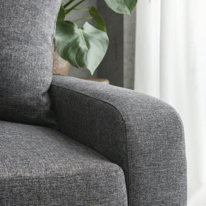 Corner Sofa - Left & Right Side - Grey - Laura James