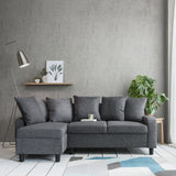 Corner Sofa - Left & Right Side - Grey - Laura James