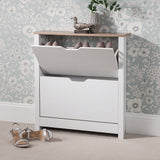 OUTLET-Shoe Cabinet - Small 2 Door - White - Laura James