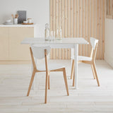 Paul extendable table - small – white - Laura James