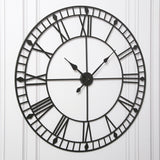 Skeleton Clock – Black – 100cm - Laura James